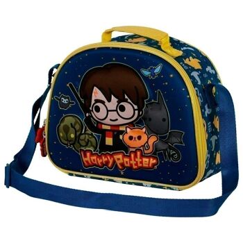 Harry Potter Beasty Friends-3D Lunch Bag, Bleu 1