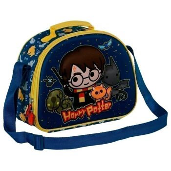 Harry Potter Beasty Friends-3D Lunch Bag, Bleu 3