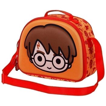 Harry Potter Bobblehead-Lunch Bag 3D, Orange 1
