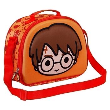 Harry Potter Bobblehead-Lunch Bag 3D, Orange 3