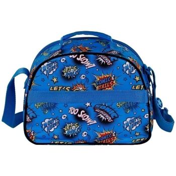 Sega-Sonic Lets roll-Lunch Bag 3D, Bleu 4