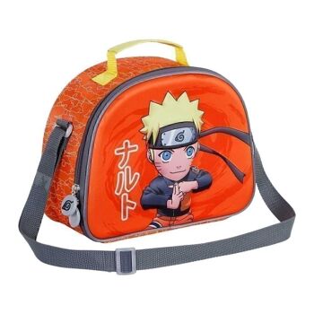 Naruto Chikara-3D Lunch Bag Multicolore 3