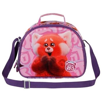 Disney Rouge Yaay-3D Sac à goûter Rose 2