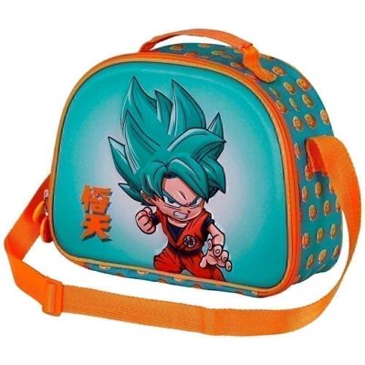 Dragon Ball (Dragon Ball) Blau-Lunch Bag 3D, Mehrfarbig