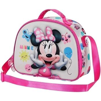 Disney Minnie Mouse Laugh-3D Sac à goûter Blanc 1