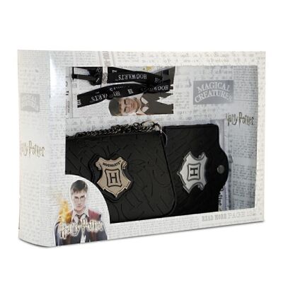 Harry Potter Legend-Pack con Bolso + Accessorio Mascarilla, Negro