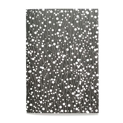 Cuaderno DIN A5 espinas negro