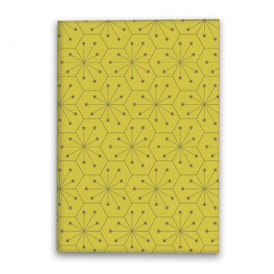 Cuaderno DIN A5 azulejos lima