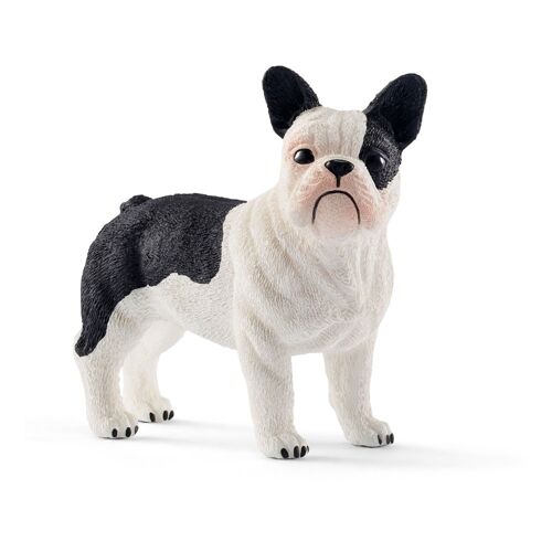 SCHLEICH Farm World French Bulldog Dog Toy Figure, 3 to 8 Years (13877)