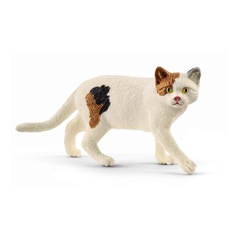 SCHLEICH Farm World Figurine pour chat American Shorthair (13894)