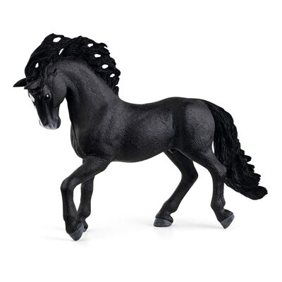 SCHLEICH Horse Club Pura Raza Espanola Hengst Spielfigur, 5 bis 12 Jahre, schwarz (13923)