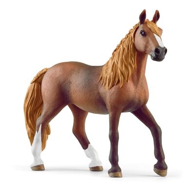 SCHLEICH Horse Club Peruvian Paso Mare Toy Figure, 5 à 12 ans, Marron (13953)