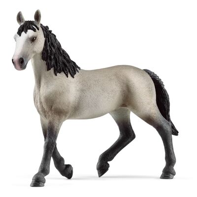 SCHLEICH Horse Club Selle Francais Mare Toy Figure, 5 to 12 Years, Gray (13955)