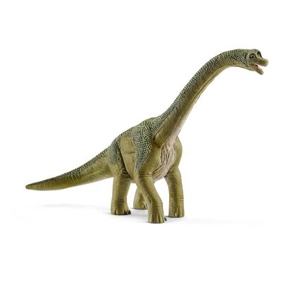 SCHLEICH Dinosauri Brachiosauro Figura giocattolo, da 4 a 12 anni, verde/marrone chiaro (14581)