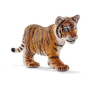 SCHLEICH Wild Life Cucciolo di tigre siberiana Figura giocattolo, da 3 a 8 anni (14730)