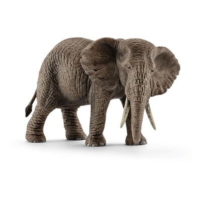 SCHLEICH Wild Life Figurine éléphant d'Afrique femelle 3 à 8 ans (14761)