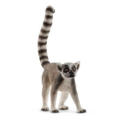 SCHLEICH Wild Life Ring-Tailed Lemur Toy Figure, 3 to 8 Years (14827)