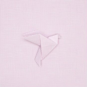 Papier origami pour décorations de Pâques bricolage modernes - papier kraft recto-verso avec cercles roses et motif maille, 25 feuilles, 15cm - papier recyclé 5