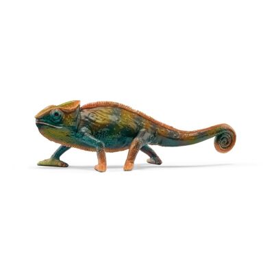 SCHLEICH Wild Life Chameleon Toy Figure, 3 to 8 Years, Multi-coloured (14858)