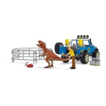 SCHLEICH Dinosaures Véhicule tout-terrain avec jeu de jouets Dino Outpost, 4 à 10 ans, Multicolore (41464) 3