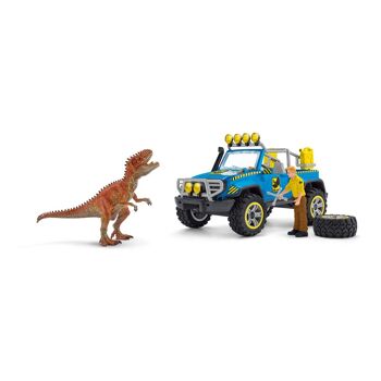 SCHLEICH Dinosaures Véhicule tout-terrain avec jeu de jouets Dino Outpost, 4 à 10 ans, Multicolore (41464) 4