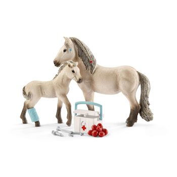 SCHLEICH Horse Club Hannah's First Aid Kit Toy Playset, 5 à 12 ans, Multicolore (42430) 2