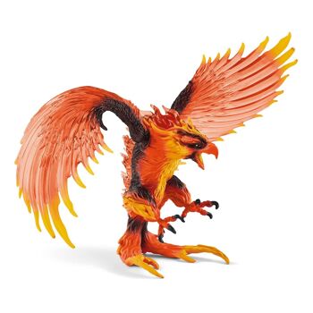 SCHLEICH Eldrador Creatures Figurine Fire Eagle, 7 à 12 ans, Multicolore (42511) 2