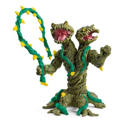 SCHLEICH Eldrador Creatures Pianta Mostro con Arma Figura Giocattolo, da 7 a 12 Anni, Multicolore (42513)