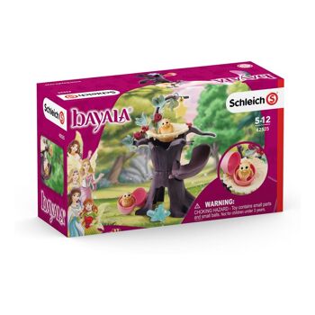 SCHLEICH Bayala Hatching Owl Chicks Jeu de figurines, 5 à 12 ans, Multicolore (42525) 5