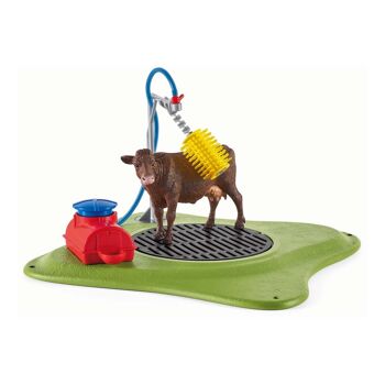 SCHLEICH Farm World Happy Cow Wash Set de jeu Unisexe 3 à 8 ans Multicolore (42529) 5