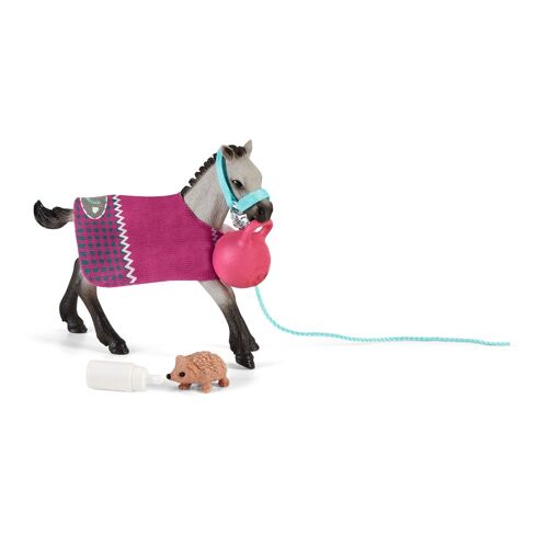 SCHLEICH Horse Club Playful Foal Toy Figure Set, 5 to 12 Years, Multi-colour (42534)