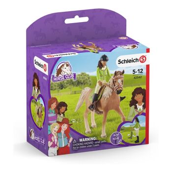 SCHLEICH Horse Club Sarah & Mystery Toy Figure Set, Unisexe, 5 à 12 Ans, Multicolore (42542) 4
