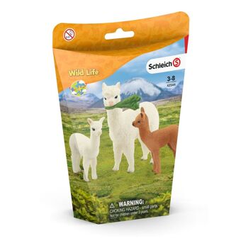 SCHLEICH Wild Life Alpaca Set Set de figurines 3 à 8 ans Multicolore (42544) 4