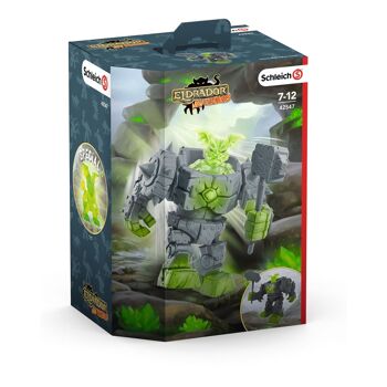 SCHLEICH Eldrador Mini Creatures Stone Robot Toy Figure, Unisexe, 7 à 12 ans, Multicolore (42547) 2