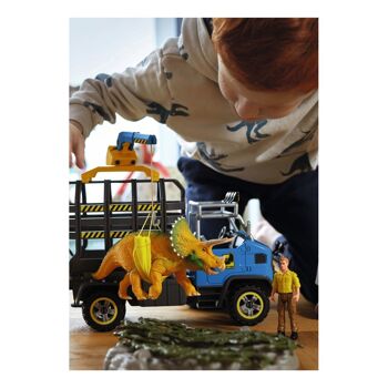 SCHLEICH Dinosaures Dino Transport Mission Toy Playset, 4 à 12 ans, Multicolore (42565) 2