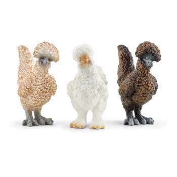 SCHLEICH Farm World Chicken Friends Ensemble de figurines 3 à 8 ans Multicolore (42574) 1