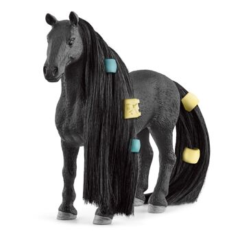 SCHLEICH Horse Club Beauty Horse Definitive Criollo Mare Toy Figure, 4 ans et plus, Noir/Gris (42581) 2