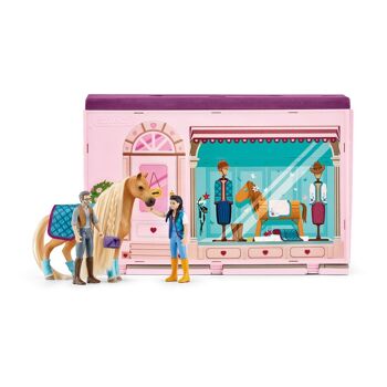 SCHLEICH Horse Club Sofia's Beauties Horse Pop-Up Boutique Toy Playset, 4 ans et plus, Multicolore (42587) 2