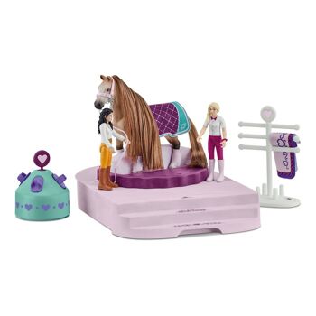 SCHLEICH Horse Club Sofia's Beauties Horse Beauty Salon Toy Playset, 4 ans et plus, Multicolore (42588) 2