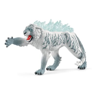 SCHLEICH Eldrador Creatures Ice Tiger Figura giocattolo, da 7 a 12 anni, multicolore (70147)