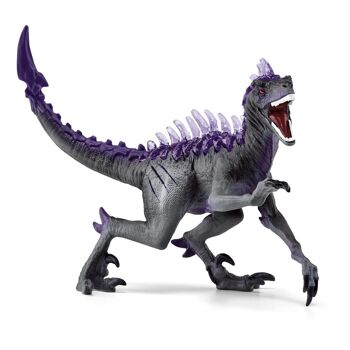 SCHLEICH Eldrador Creatures Shadow Raptor Figurine, 7 à 12 ans, Noir/Violet (70154)