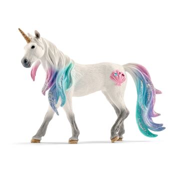 SCHLEICH Bayala Mer Licorne Jument Figurine (70570)