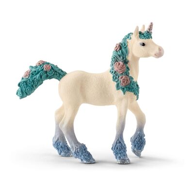 SCHLEICH Bayala Blossom Einhorn Fohlen Spielfigur (70591)