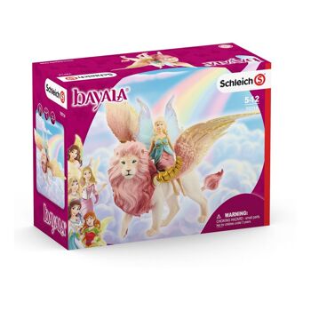 SCHLEICH Bayala Fairy in Flight on Winged Lion Set de figurines 5 à 12 ans Multicolore (70714) 3