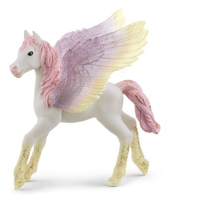 SCHLEICH Bayala Sunrise Pegasus Poulain Jouet, 5 à 12 Ans, Multicolore (70721)