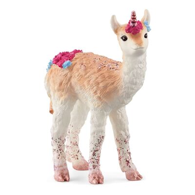 SCHLEICH Bayala Llamacorn Spielfigur, 5 bis 12 Jahre, Mehrfarbig (70743)