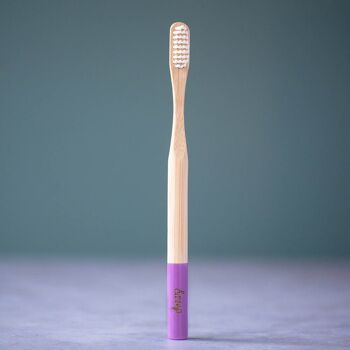 La brosse à dents en bambou &Keep - Plusieurs couleurs vives ☀️ 6