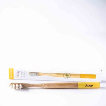 La brosse à dents en bambou &Keep - Plusieurs couleurs vives ☀️ 7