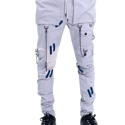 Pantaloni cargo con catena sospesa benedetta