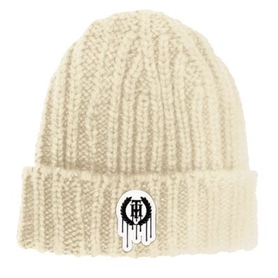 Gorro de ganchillo acanalado de plástico 3D Dripping Essentials